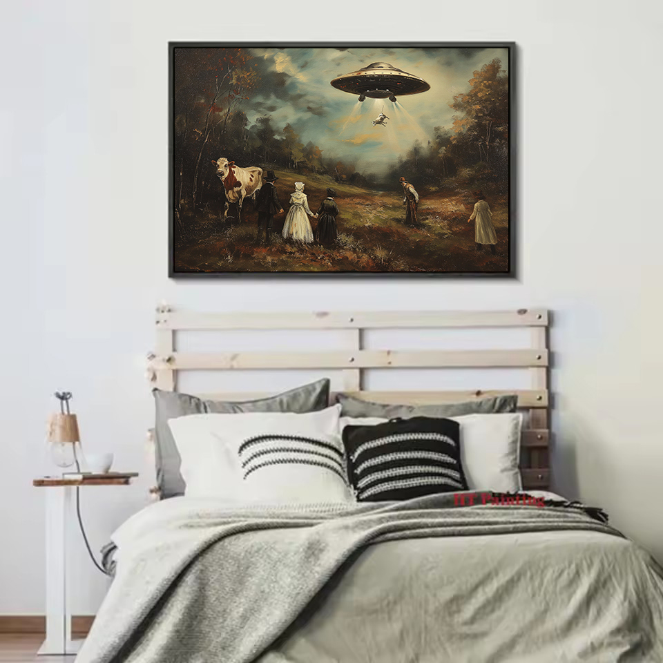 1pc frameless Vintage Surreal  - огляд і ціна Home Decor Aesthetic Pinterest