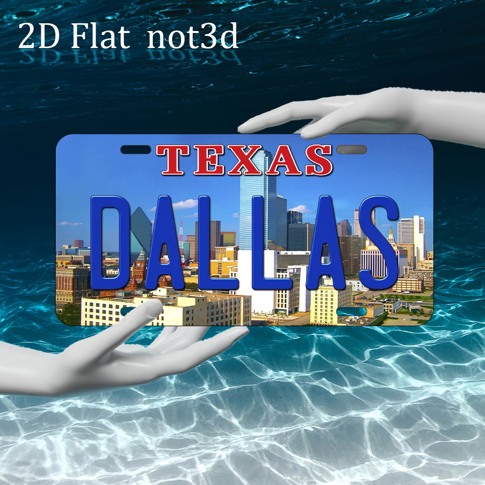 2D Flat, 1pc Vintage Texas Dal - огляд і ціна Home Decor Dallas