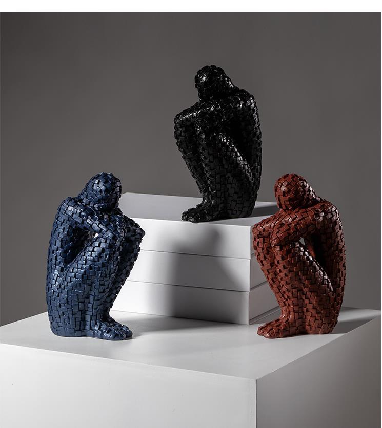 Mosaic Figures Sculpture Abstr - огляд і ціна Abstract Sculpture Resin